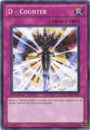 D - Counter (Common / Short Print) [LCGX-EN153] Legendary Collection 2 1st Edition