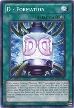 D - Formation (Common / Short Print) [LCGX-EN147] Legendary Collection 2 Unlimited