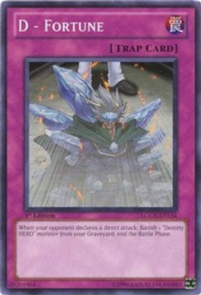 D - Fortune (Common / Short Print) [LCGX-EN154] Legendary Collection 2 1st Edition