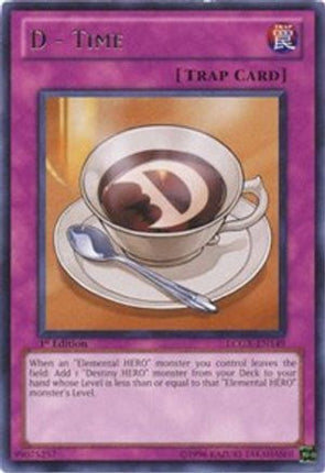D - Time (Rare) [LCGX-EN149] Legendary Collection 2 Unlimited