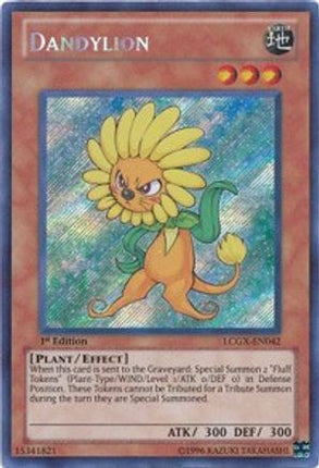 Dandylion (Secret Rare) [LCGX-EN042] Legendary Collection 2 Unlimited