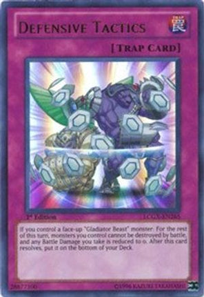 Defensive Tactics (Ultra Rare) [LCGX-EN265] Legendary Collection 2 1st Edition