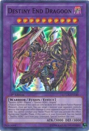 Destiny End Dragoon (Super Rare) [LCGX-EN140] Legendary Collection 2 1st Edition