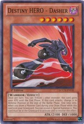 Destiny HERO - Dasher (Common / Short Print) [LCGX-EN131] Legendary Collection 2 Unlimited