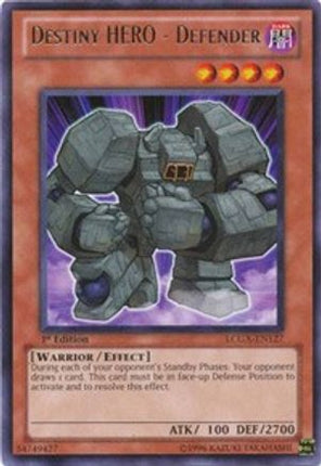 Destiny HERO - Defender (Rare) [LCGX-EN127] Legendary Collection 2 1st Edition
