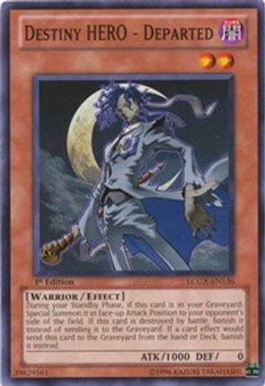 Destiny HERO - Departed (Common / Short Print) [LCGX-EN136] Legendary Collection 2 1st Edition