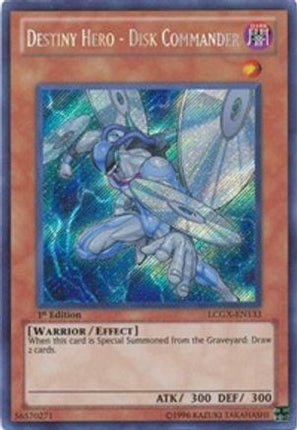 Destiny HERO - Disk Commander (Secret Rare) [LCGX-EN133] Legendary Collection 2 Unlimited
