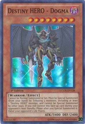 Destiny HERO - Dogma (Super Rare) [LCGX-EN128] Legendary Collection 2 1st Edition