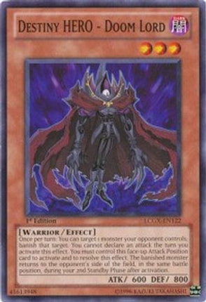 Destiny HERO - Doom Lord (Common / Short Print) [LCGX-EN122] Legendary Collection 2 1st Edition