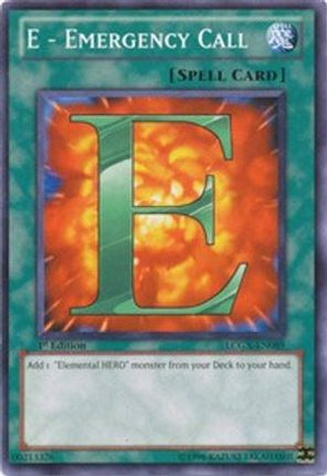 E - Emergency Call (Common / Short Print) [LCGX-EN089] Legendary Collection 2 Unlimited