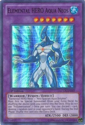 Elemental HERO Aqua Neos (Super Rare) [LCGX-EN057] Legendary Collection 2 1st Edition