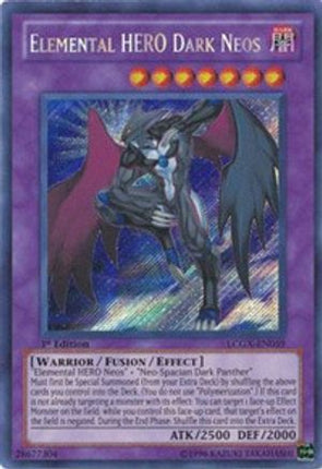 Elemental HERO Dark Neos (Secret Rare) [LCGX-EN059] Legendary Collection 2 1st Edition