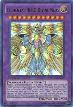 Elemental HERO Divine Neos (Ultra Rare) [LCGX-EN077] Legendary Collection 2 1st Edition