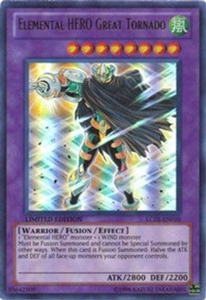 Elemental HERO Great Tornado (Ultra Rare) [LC02-EN010] Legendary Collection 2 Limited