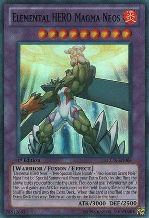 Elemental HERO Magma Neos (Super Rare) [LCGX-EN064] Legendary Collection 2 Unlimited