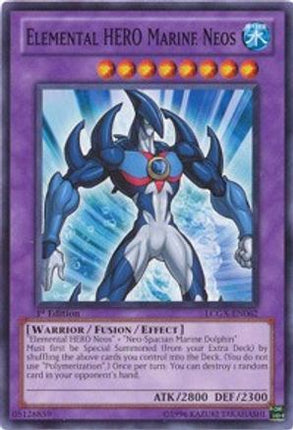 Elemental HERO Marine Neos (Common / Short Print) [LCGX-EN062] Legendary Collection 2 Unlimited
