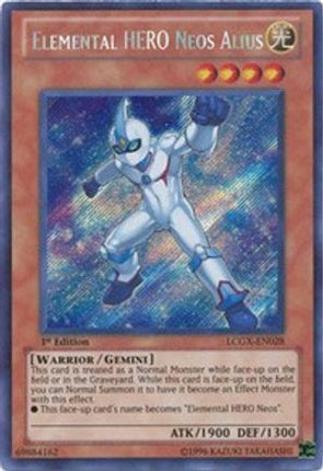 Elemental HERO Neos Alius (Secret Rare) [LCGX-EN028] Legendary Collection 2 Unlimited