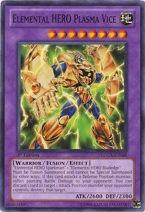 Elemental HERO Plasma Vice (Common / Short Print) [LCGX-EN066] Legendary Collection 2 1st Edition