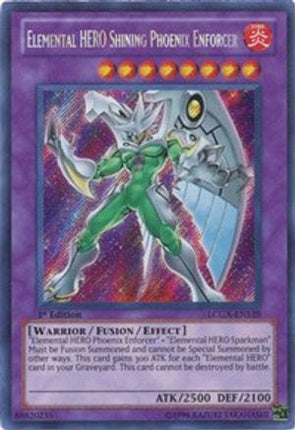 Elemental HERO Shining Phoenix Enforcer (Secret Rare) [LCGX-EN139] Legendary Collection 2 Unlimited