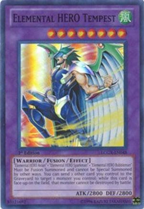 Elemental HERO Tempest (Super Rare) [LCGX-EN048] Legendary Collection 2 Unlimited