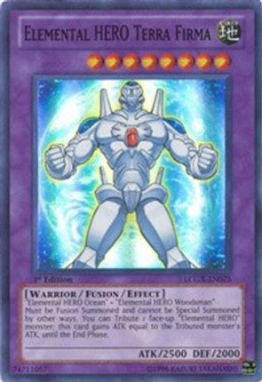 Elemental HERO Terra Firma (Super Rare) [LCGX-EN075] Legendary Collection 2 1st Edition