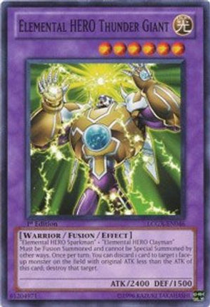 Elemental HERO Thunder Giant (Common / Short Print) [LCGX-EN046] Legendary Collection 2 1st Edition