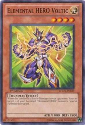 Elemental HERO Voltic (Common / Short Print) [LCGX-EN039] Legendary Collection 2 1st Edition