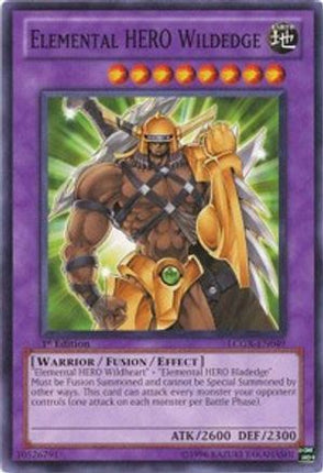Elemental HERO Wildedge (Common / Short Print) [LCGX-EN049] Legendary Collection 2 1st Edition
