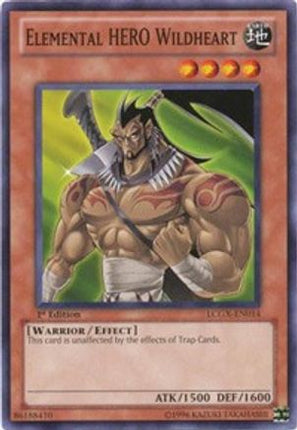 Elemental HERO Wildheart (Common / Short Print) [LCGX-EN014] Legendary Collection 2 Unlimited