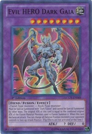 Evil HERO Dark Gaia (Super Rare) [LCGX-EN069] Legendary Collection 2 1st Edition