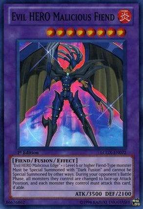 Evil HERO Malicious Fiend (Super Rare) [LCGX-EN072] Legendary Collection 2 Unlimited