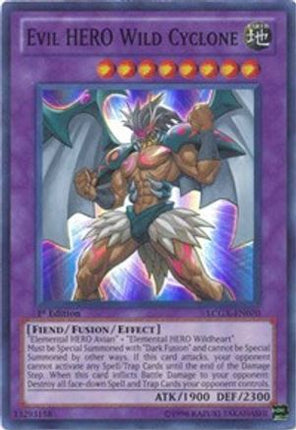 Evil HERO Wild Cyclone (Super Rare) [LCGX-EN070] Legendary Collection 2 Unlimited