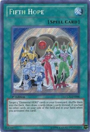 Fifth Hope (Secret Rare) [LCGX-EN098] Legendary Collection 2 1st Edition