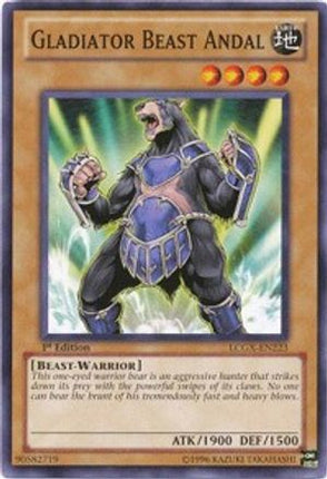 Gladiator Beast Andal (Common / Short Print) [LCGX-EN223] Legendary Collection 2 1st Edition
