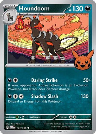Houndoom 133- Trick or Trade BOOster Bundle 2024