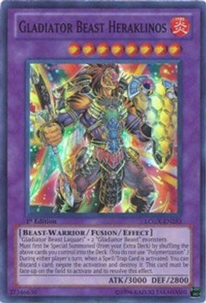 Gladiator Beast Heraklinos (Super Rare) [LCGX-EN253] Legendary Collection 2 Unlimited