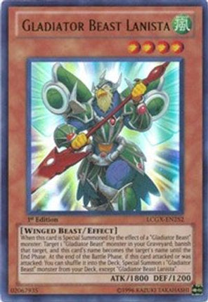 Gladiator Beast Lanista (Ultra Rare) [LCGX-EN252] Legendary Collection 2 Unlimited