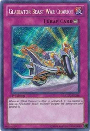 Gladiator Beast War Chariot (Secret Rare) [LCGX-EN266] Legendary Collection 2 1st Edition
