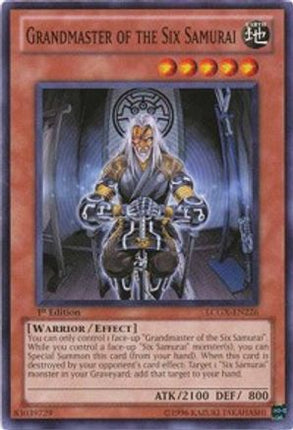 Grandmaster of the Six Samurai (Common / Short Print) [LCGX-EN226] Legendary Collection 2 Unlimited