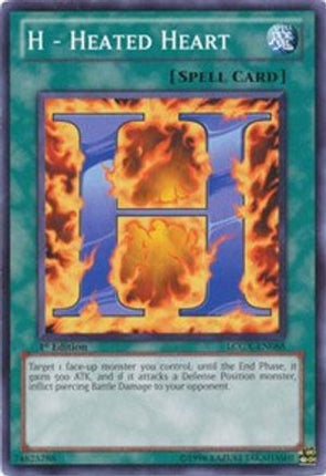 H - Heated Heart (Common / Short Print) [LCGX-EN088] Legendary Collection 2 1st Edition