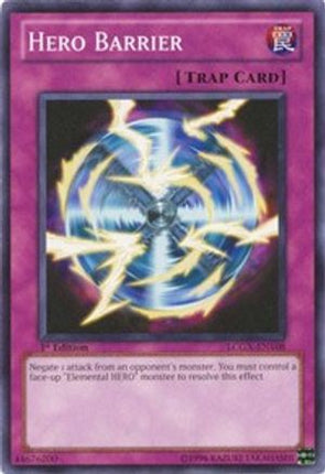 Hero Barrier (Common / Short Print) [LCGX-EN108] Legendary Collection 2 Unlimited