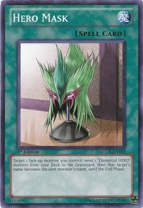 Hero Mask (Common / Short Print) [LCGX-EN103] Legendary Collection 2 1st Edition
