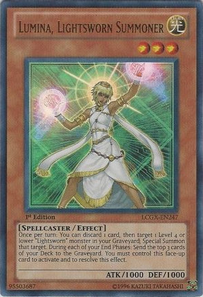 Lumina, Lightsworn Summoner (Ultra Rare) [LCGX-EN247] Legendary Collection 2 1st Edition