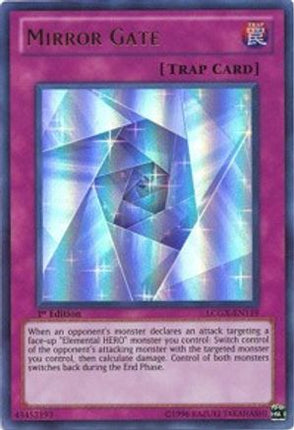 Mirror Gate (Ultra Rare) [LCGX-EN119] Legendary Collection 2 1st Edition