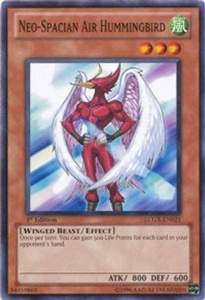 Neo-Spacian Air Hummingbird (Common / Short Print) [LCGX-EN021] Legendary Collection 2 1st Edition