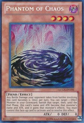 Phantom of Chaos (Secret Rare) [LCGX-EN193] Legendary Collection 2 Unlimited