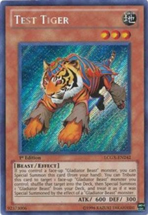 Test Tiger (Secret Rare) [LCGX-EN242] Legendary Collection 2 Unlimited