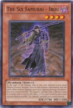 The Six Samurai - Irou (Common / Short Print) [LCGX-EN232] Legendary Collection 2 1st Edition
