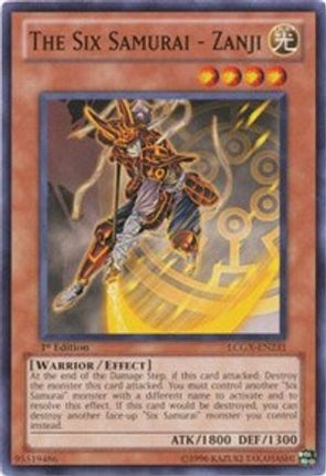 The Six Samurai - Zanji (Common / Short Print) [LCGX-EN231] Legendary Collection 2 Unlimited