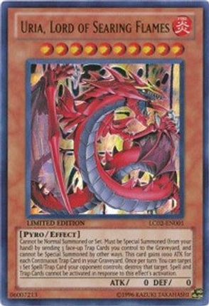 Uria, Lord of Searing Flames (Ultra Rare) [LC02-EN001] Legendary Collection 2 Limited